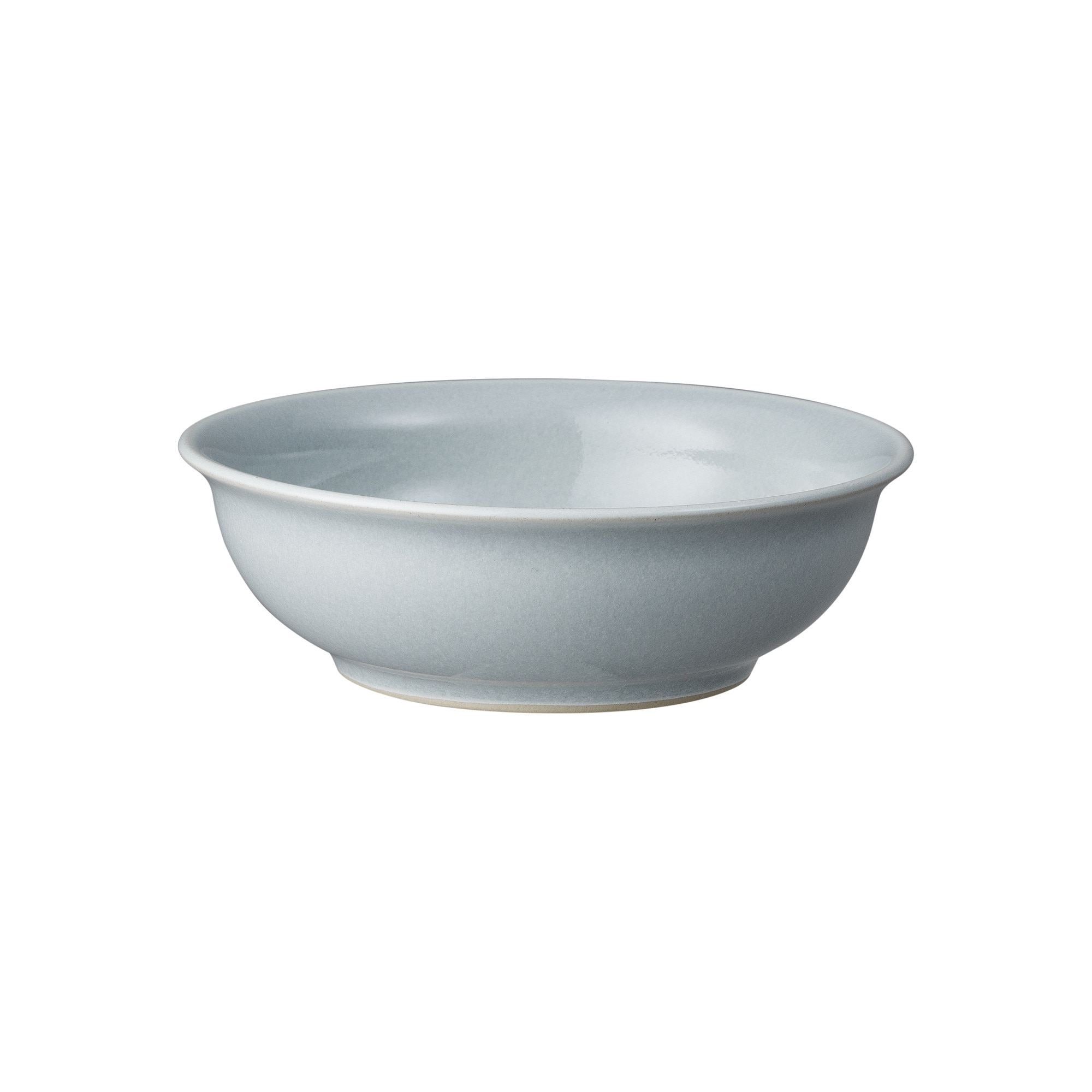 Product photograph of Everyday Soft Grey Medium Side Bowl from Denby Retail Ltd